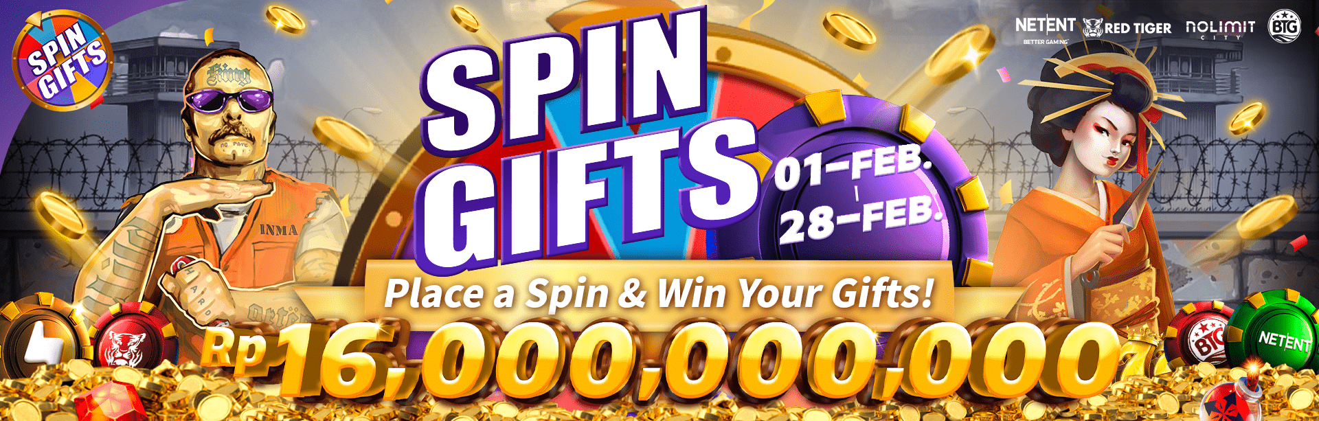  SPIN GIFTS PROMO FEB 2025