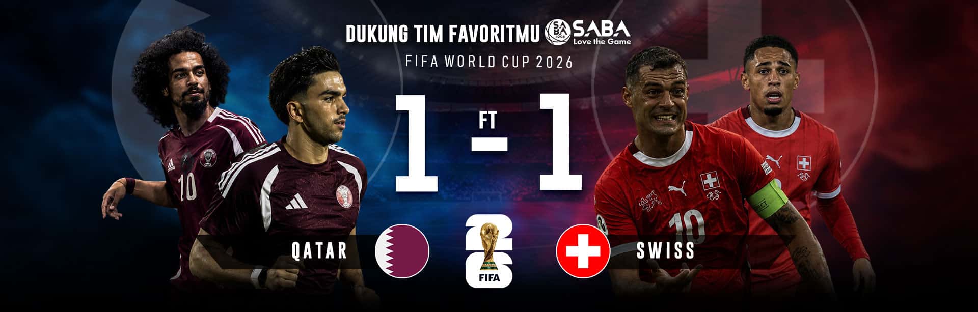 SABA World Cup Promo Match Result