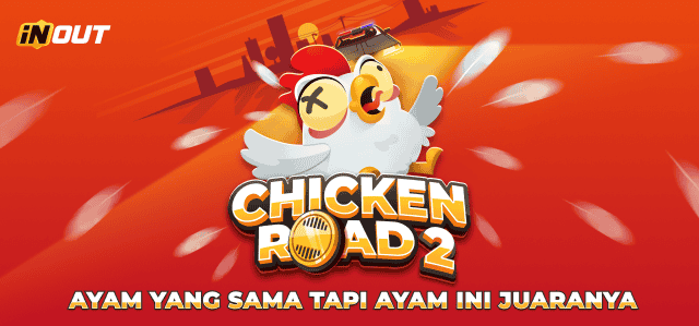 INOUT - CHICKEN ROAD 2.0 GAME PROMO BANNER