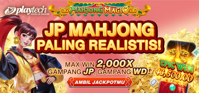 PLAYTECH - MAHJONG MAGIC GAME PROMO BANNER