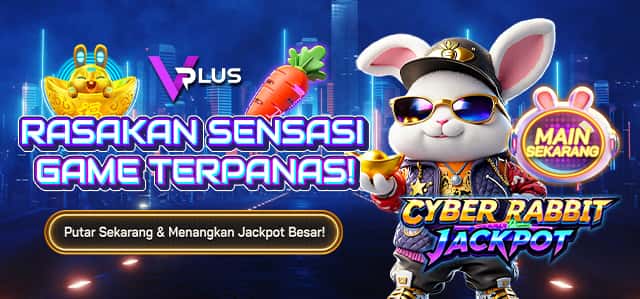 VPLUS - CYBER RABBIT JACKPOT HOT GAME BANNER