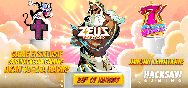 HACKSAW - ZEUS ZE ZECOND GAME PROMO BANNER