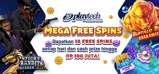 PLAYTECH - MEGA FREE SPINS